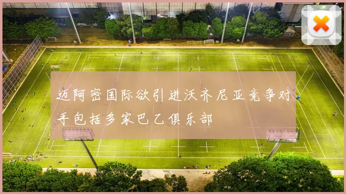 迈阿密国际欲引进沃齐尼亚竞争对手包括多家巴乙俱乐部